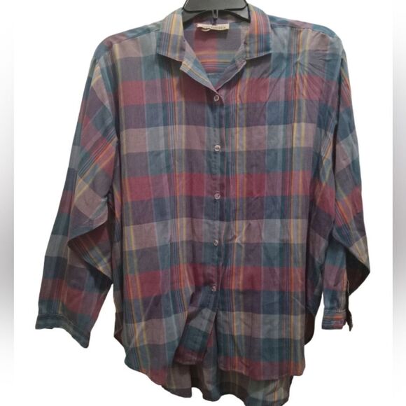 Vintage thin button down shirt - Picture 1 of 5